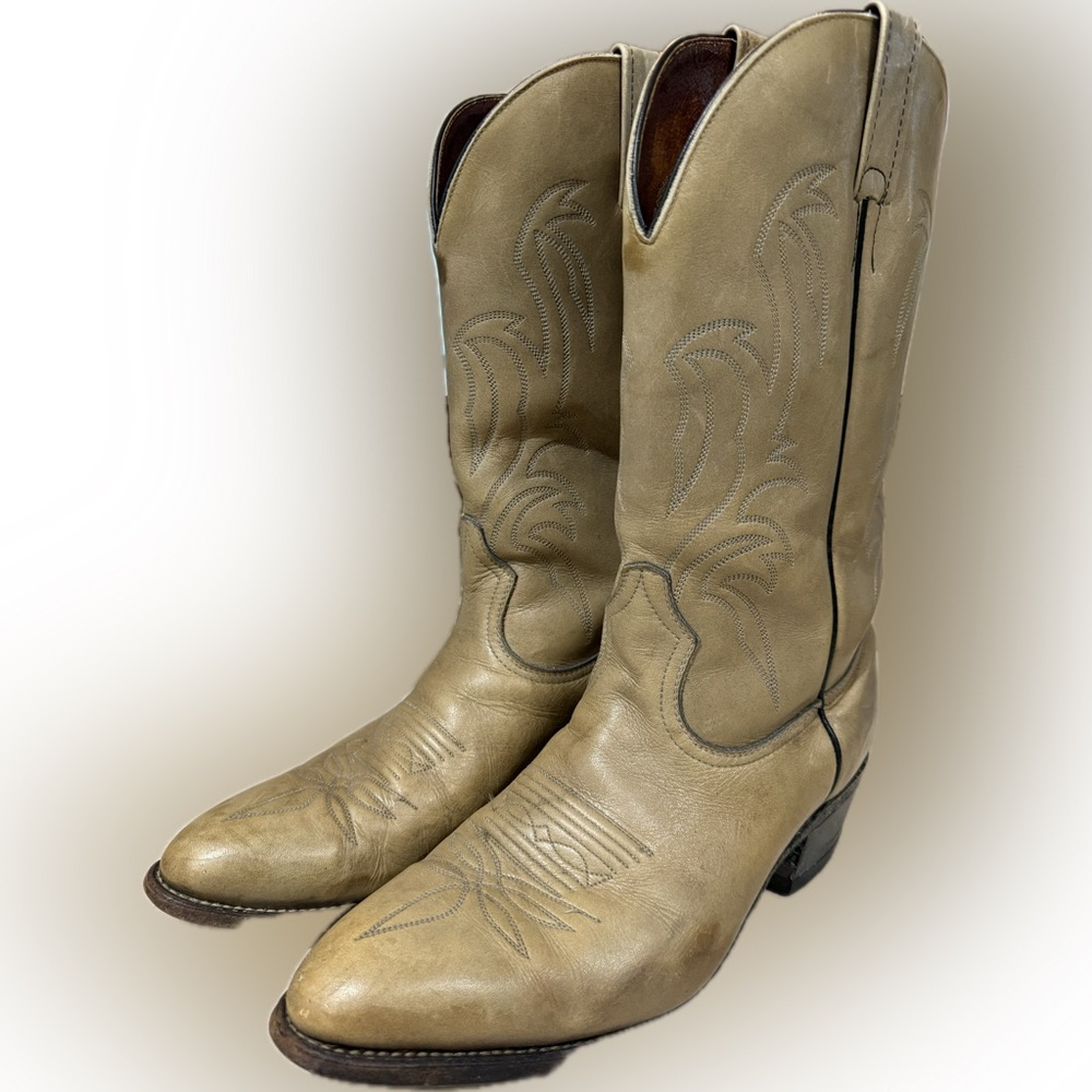 Tan Leather- Men’s Boulet Boots 10.5